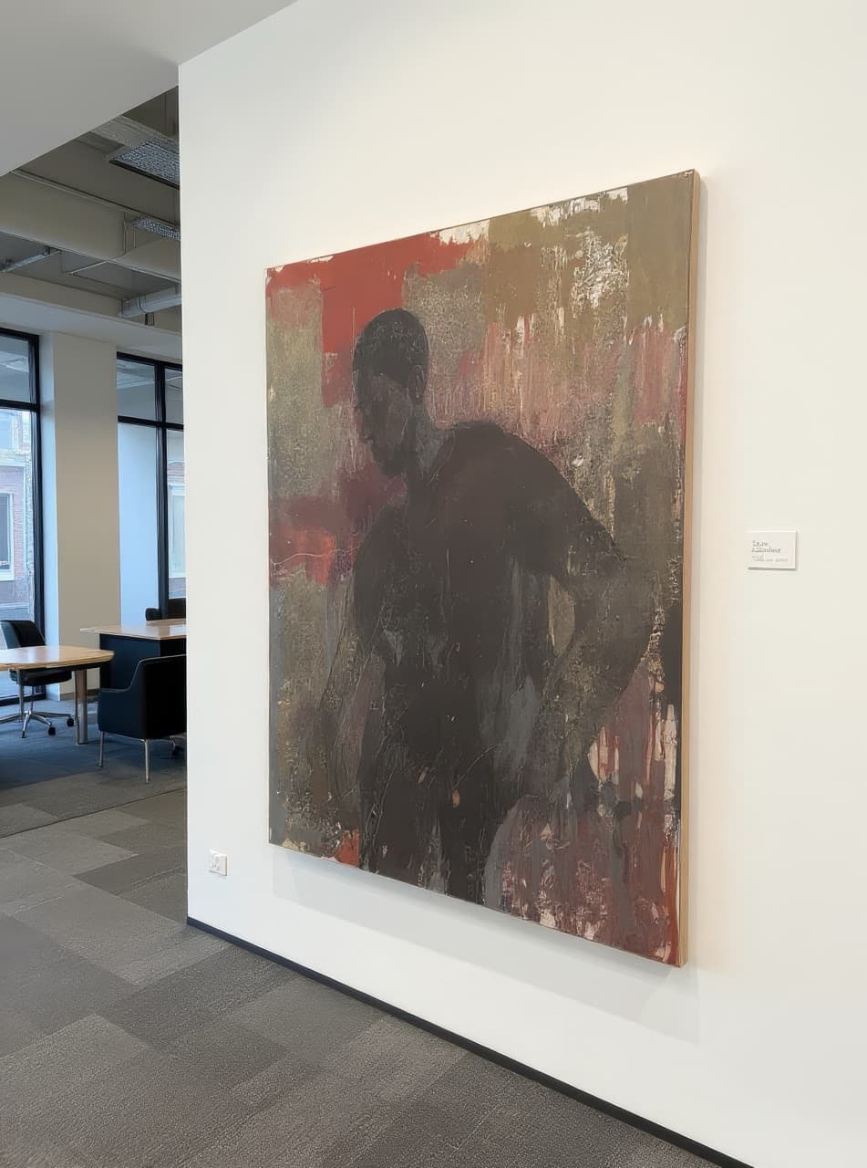 Artwork placed in environment
